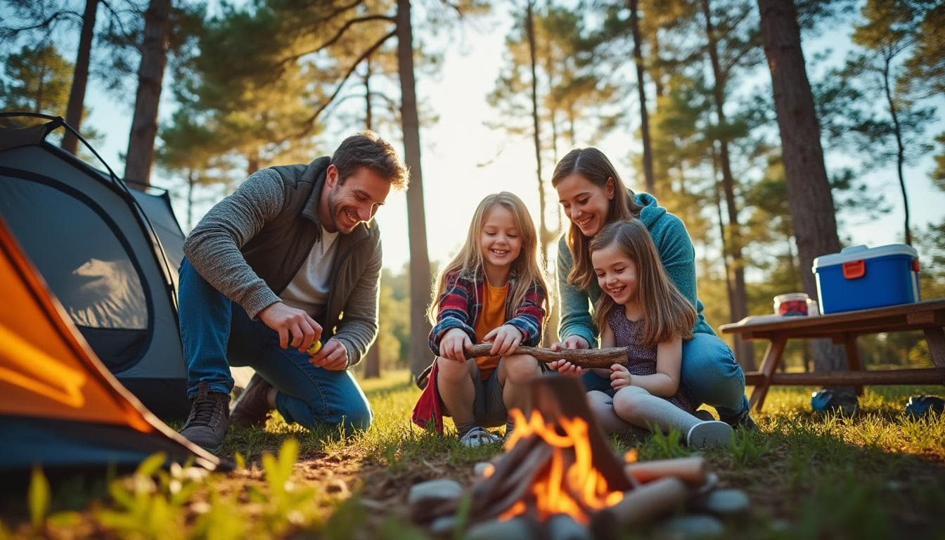 5 astuces indispensables pour réussir votre premier camping en famille